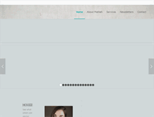 Tablet Screenshot of designmebymahlah.com